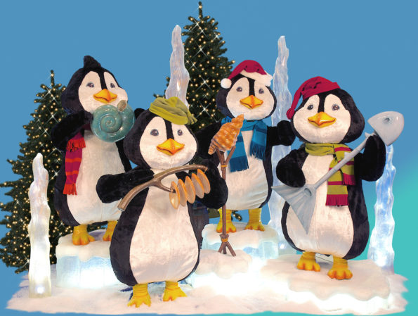 Penguin Band (4 figures).