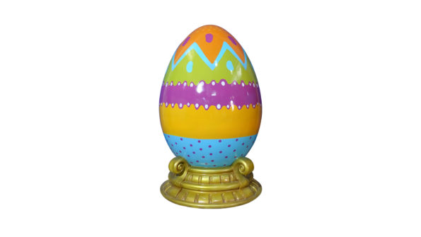 Easter egg 120cm w/base